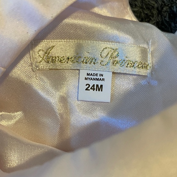 American Princess Pink and Gold Formal Dress - Picture 4 of 6